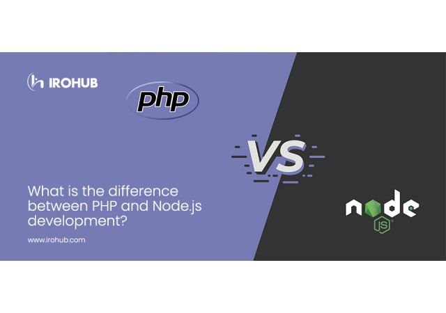 What is the difference between PHP and Node Js development?